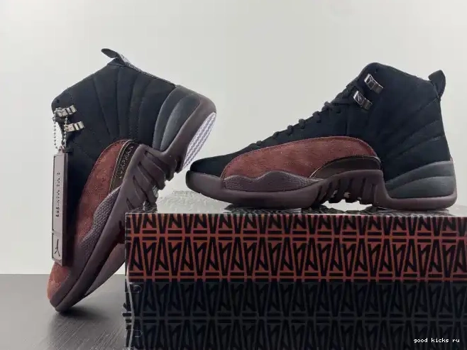 Retro Ma Black Maniere Jordan 12 DV6989-001 A 0522